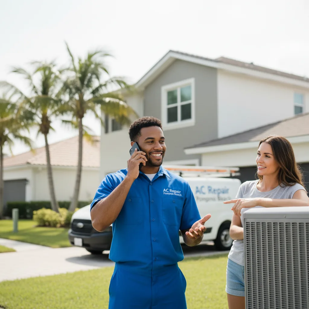 AC Repair Pompano Beach customer support in Royal City